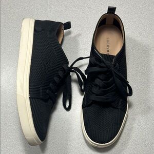 Lucky Brand Black Sneakers with Minimalist Design